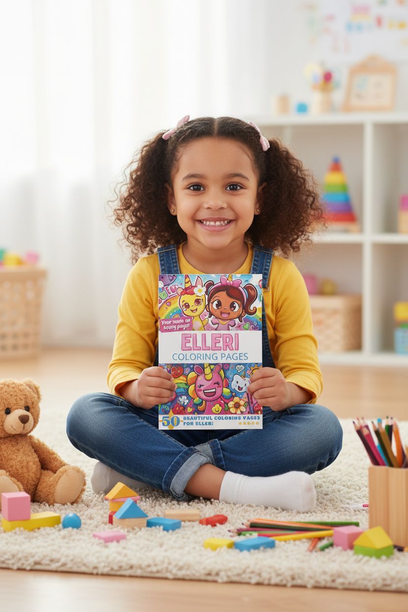 Elleri personal coloring pages