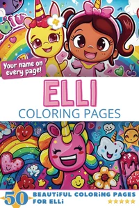 Elli Coloring Book Cover