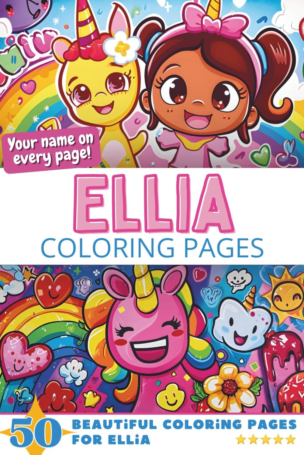 Ellia Coloring Pages Cover