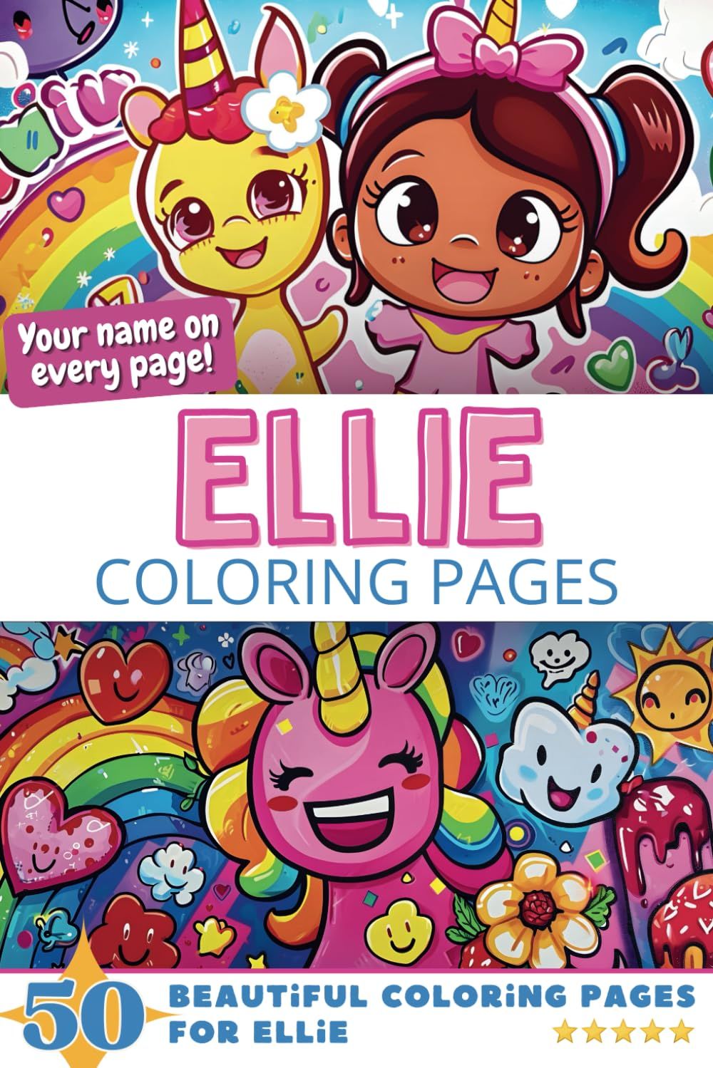 Ellie Coloring Pages Cover