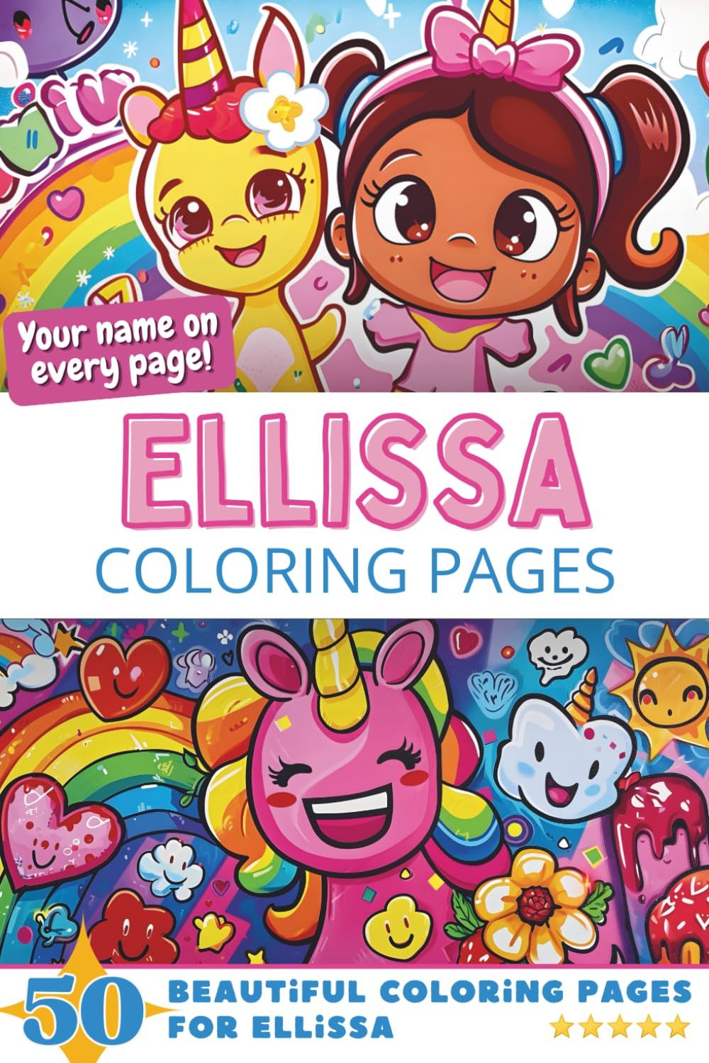 Ellissa Coloring Pages Cover