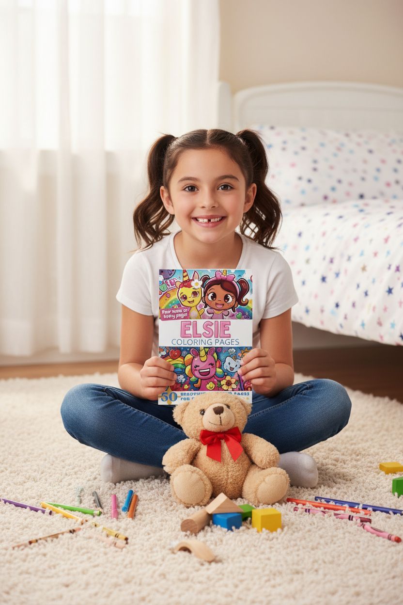 Elsie personal coloring pages
