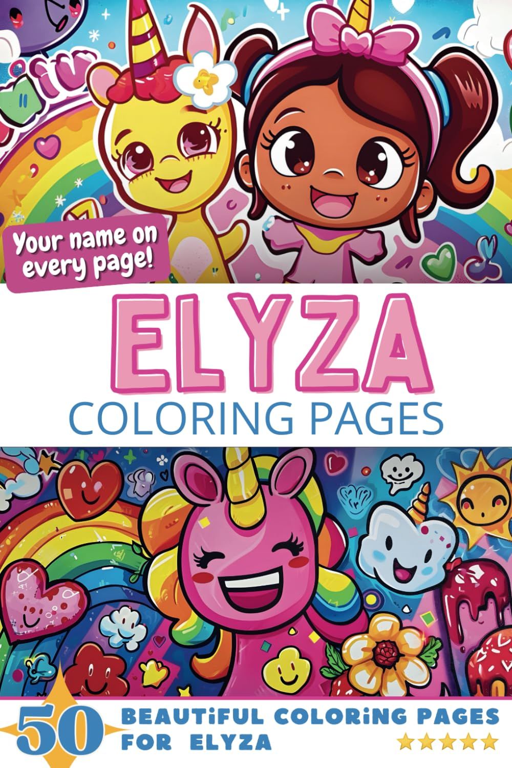 Elyza Coloring Pages Cover