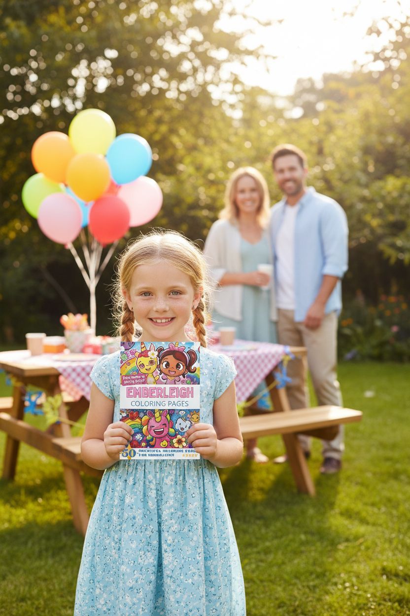 Emberleigh coloring book in use