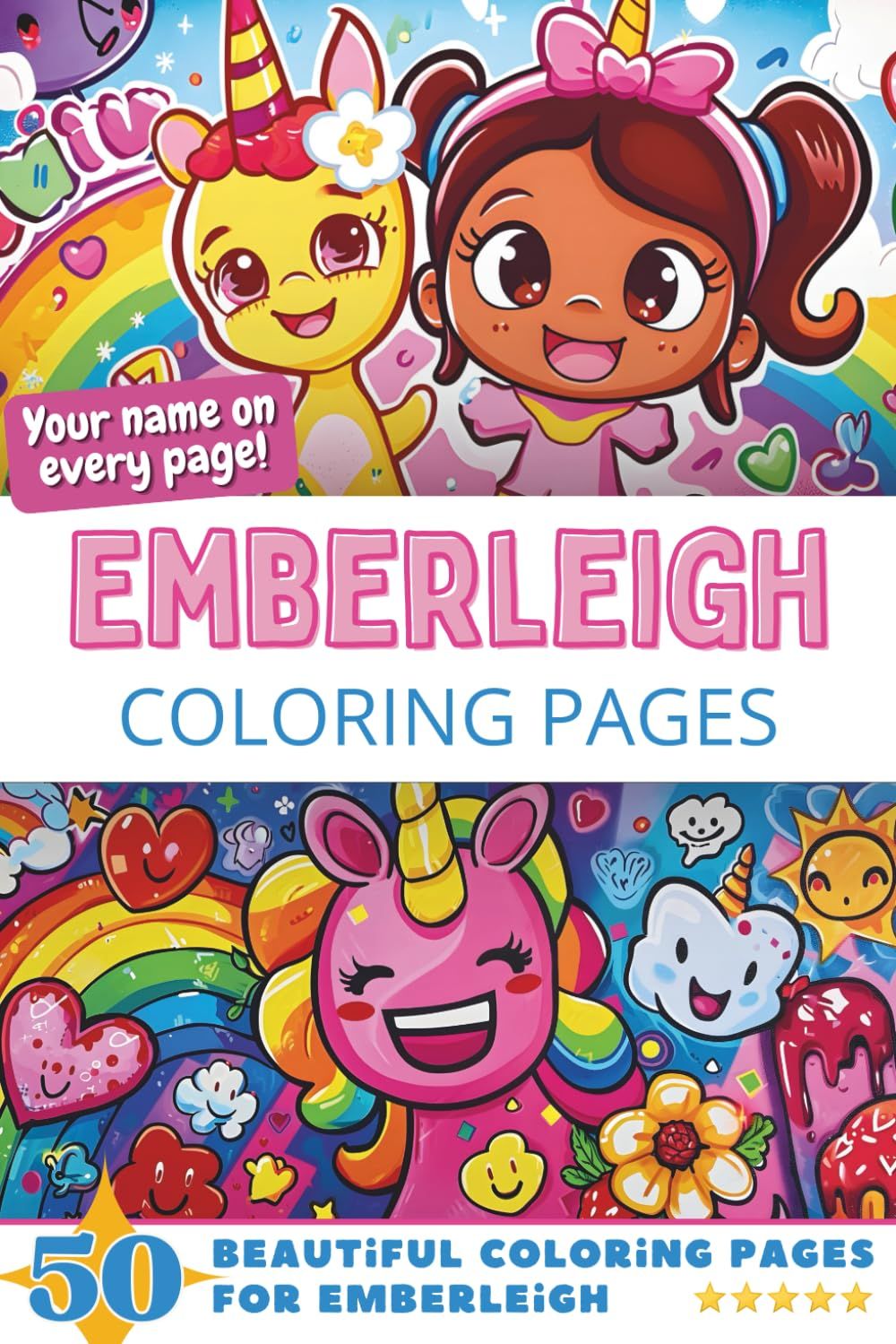 Emberleigh Coloring Book Cover