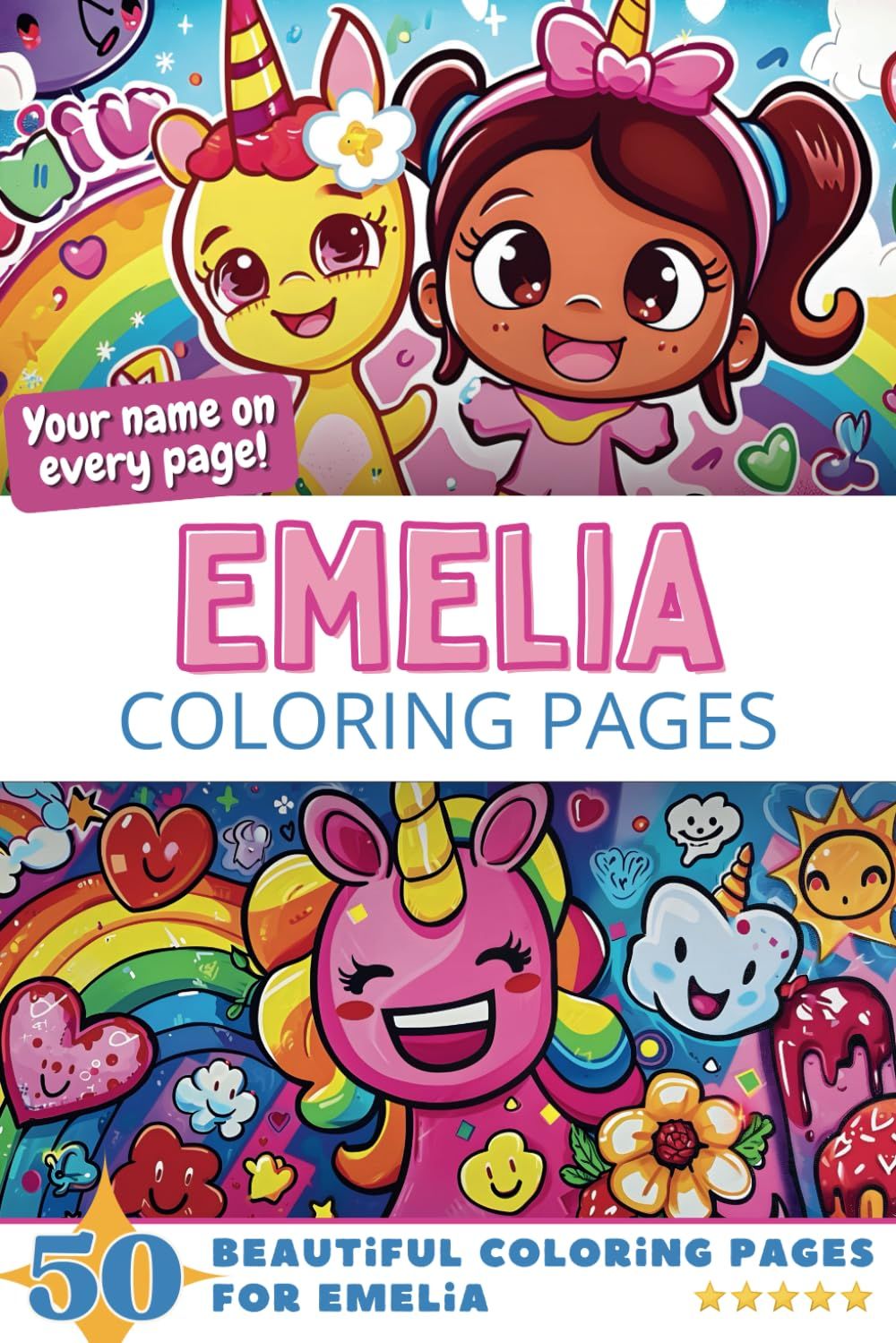 Emelia Coloring Pages Cover
