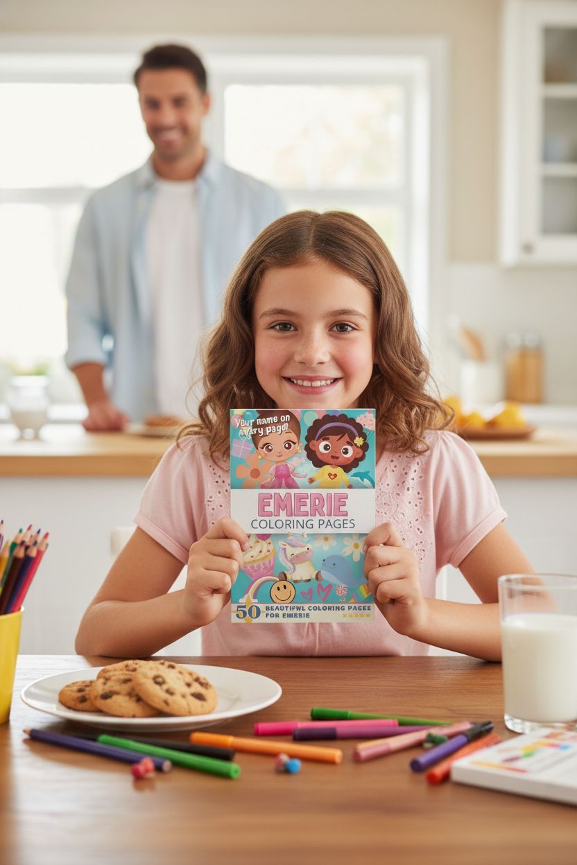 Emerie personal coloring pages