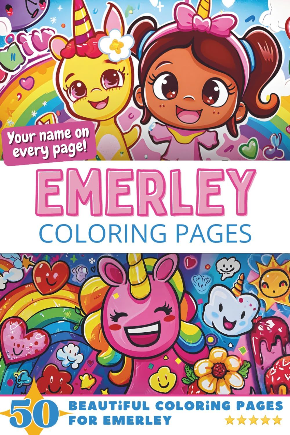 Emerley Coloring Pages Cover