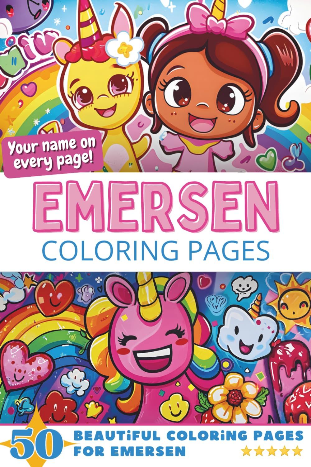 Emersen Coloring Pages Cover