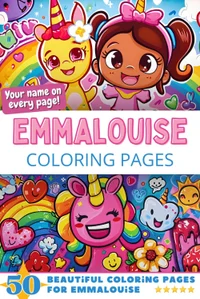 Emmalouise Coloring Book Cover