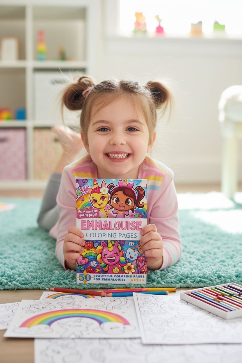 Emmalouise personal coloring pages