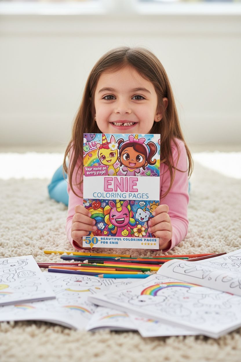 Enie personal coloring pages