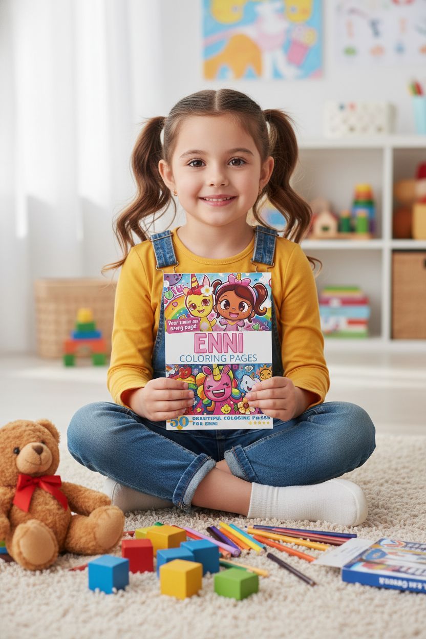 Enni personal coloring pages