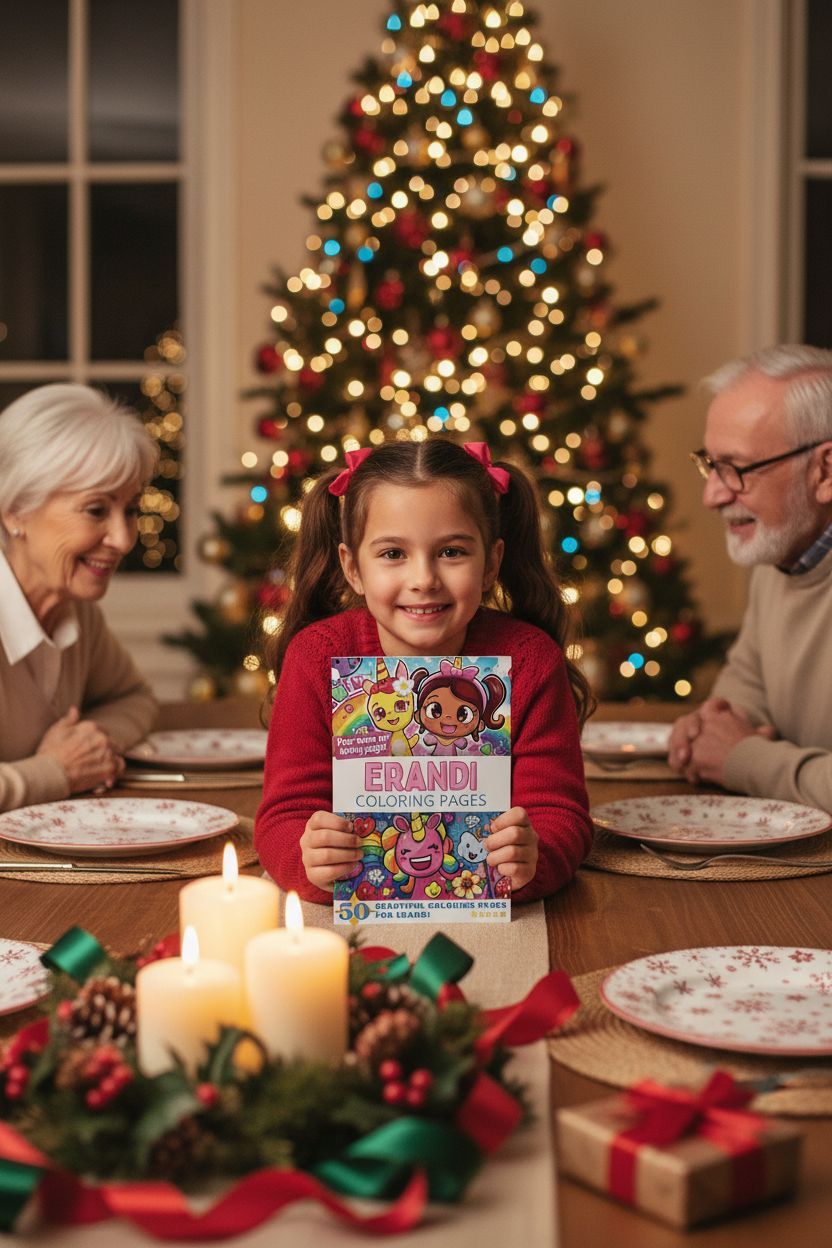 Erandi Christmas coloring pages gift