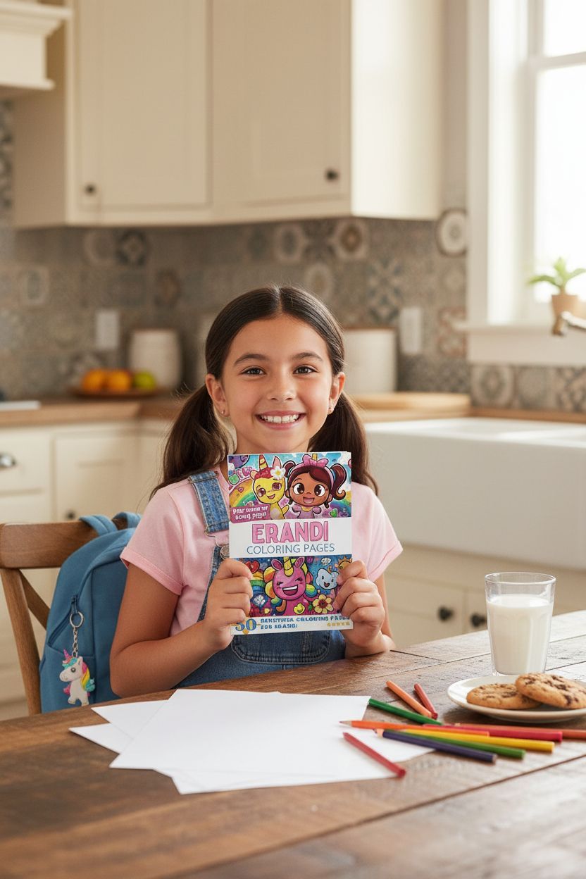 Erandi personal coloring pages