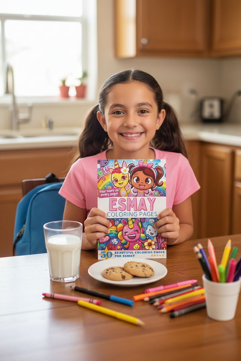 Esmay personal coloring pages