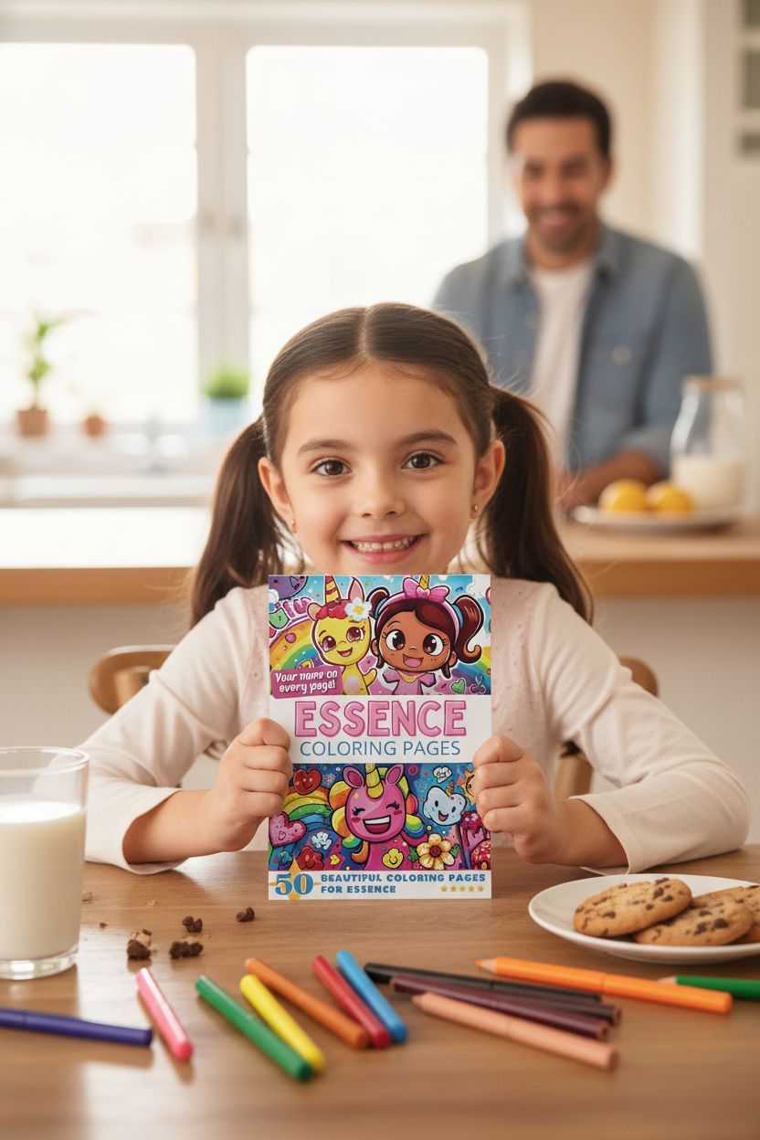 Essence personal coloring pages