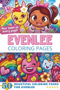 Evenlee Coloring Book Cover