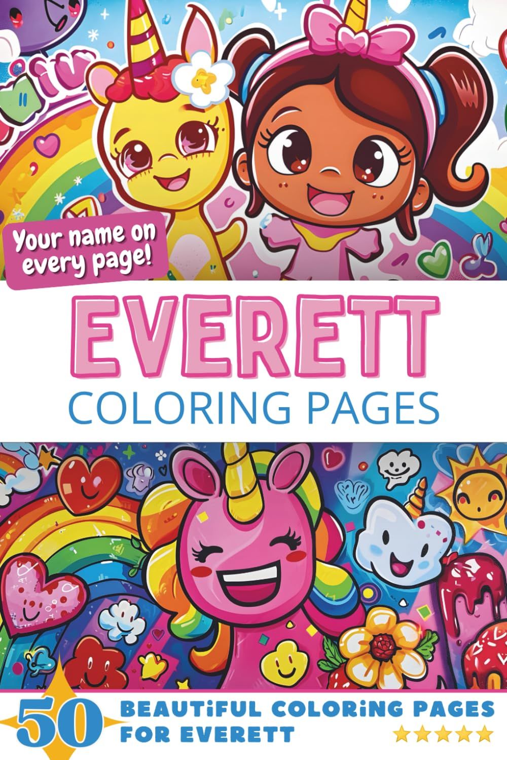 Everett Coloring Pages Cover