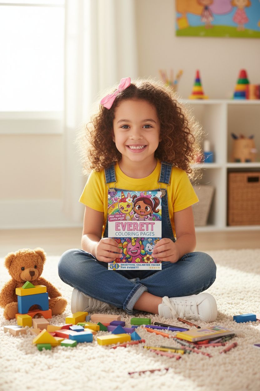 Everett personal coloring pages