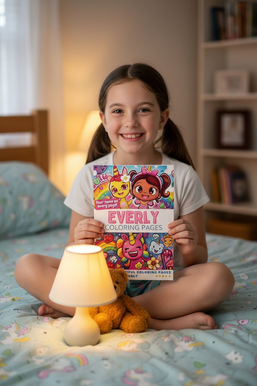 Everly personal coloring pages