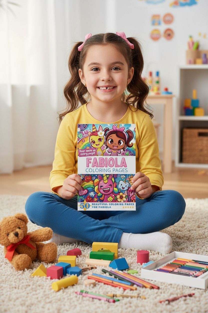 Fabiola personal coloring pages