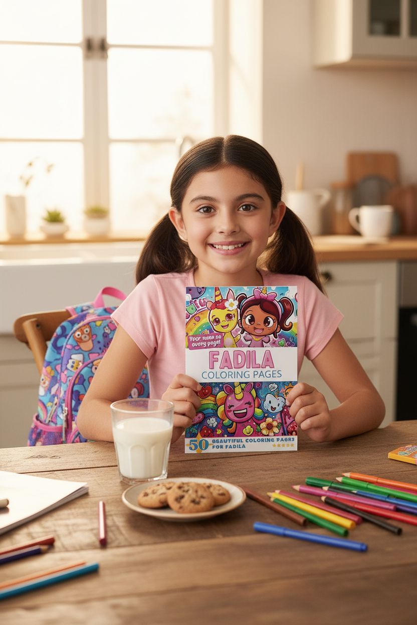 Fadila personal coloring pages