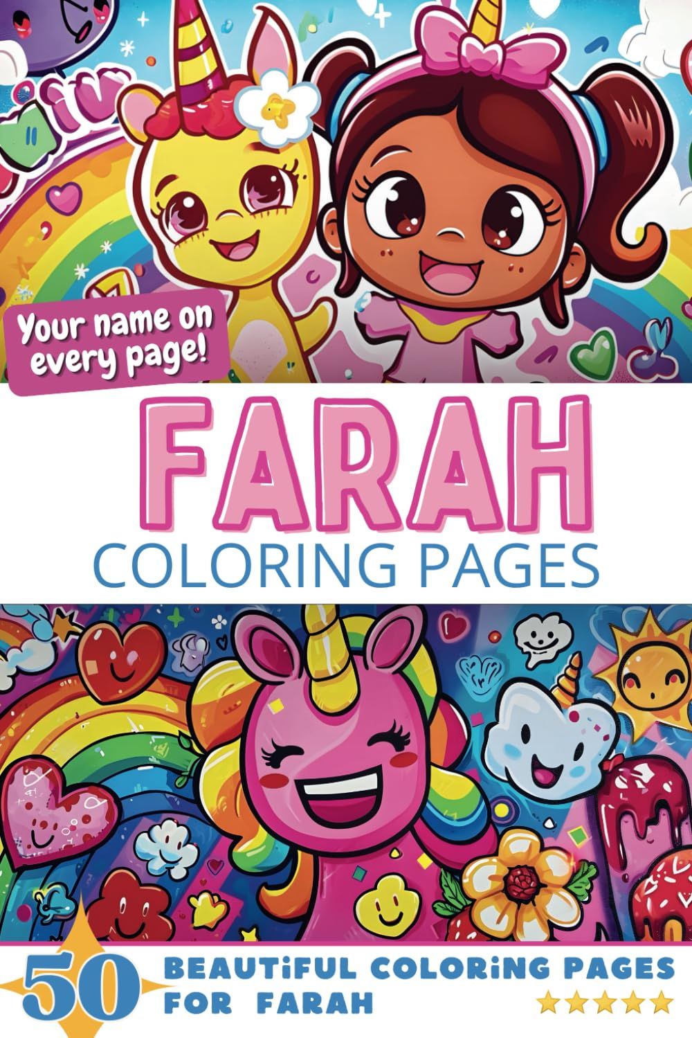 Farah Coloring Pages Cover