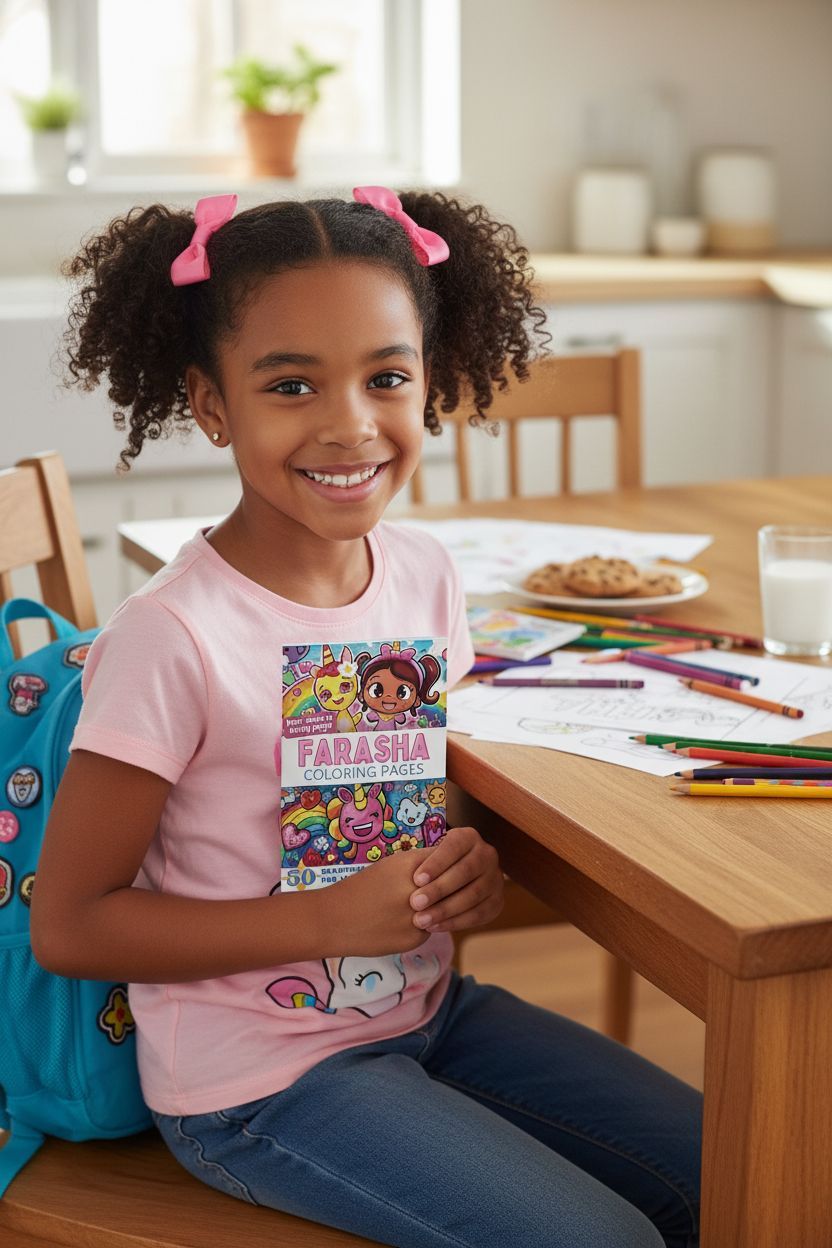 Farasha personal coloring pages