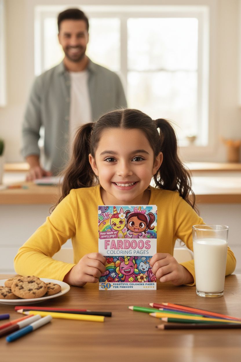 Fardoos personal coloring pages