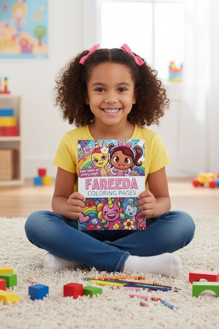 Fareeda personal coloring pages