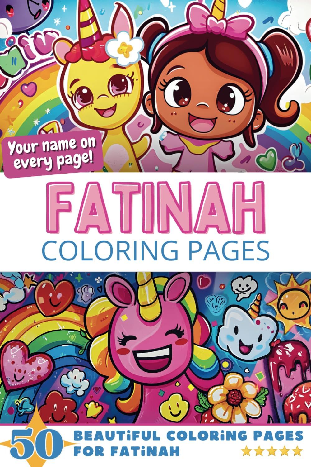 Fatinah Coloring Book Cover