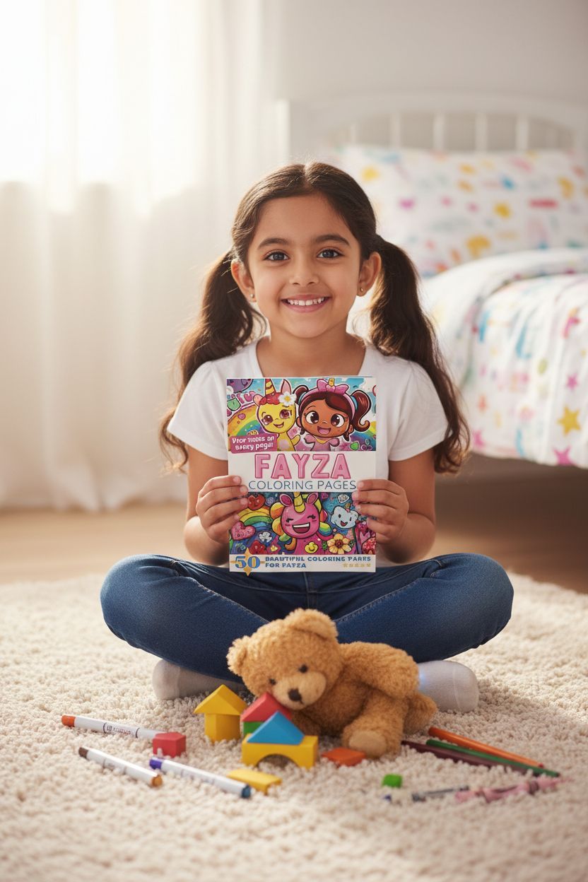 Fayza personal coloring pages