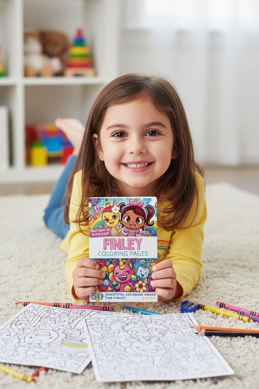 Finley personal coloring pages