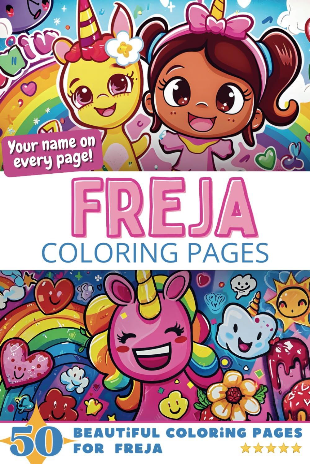 Freja Coloring Pages Cover