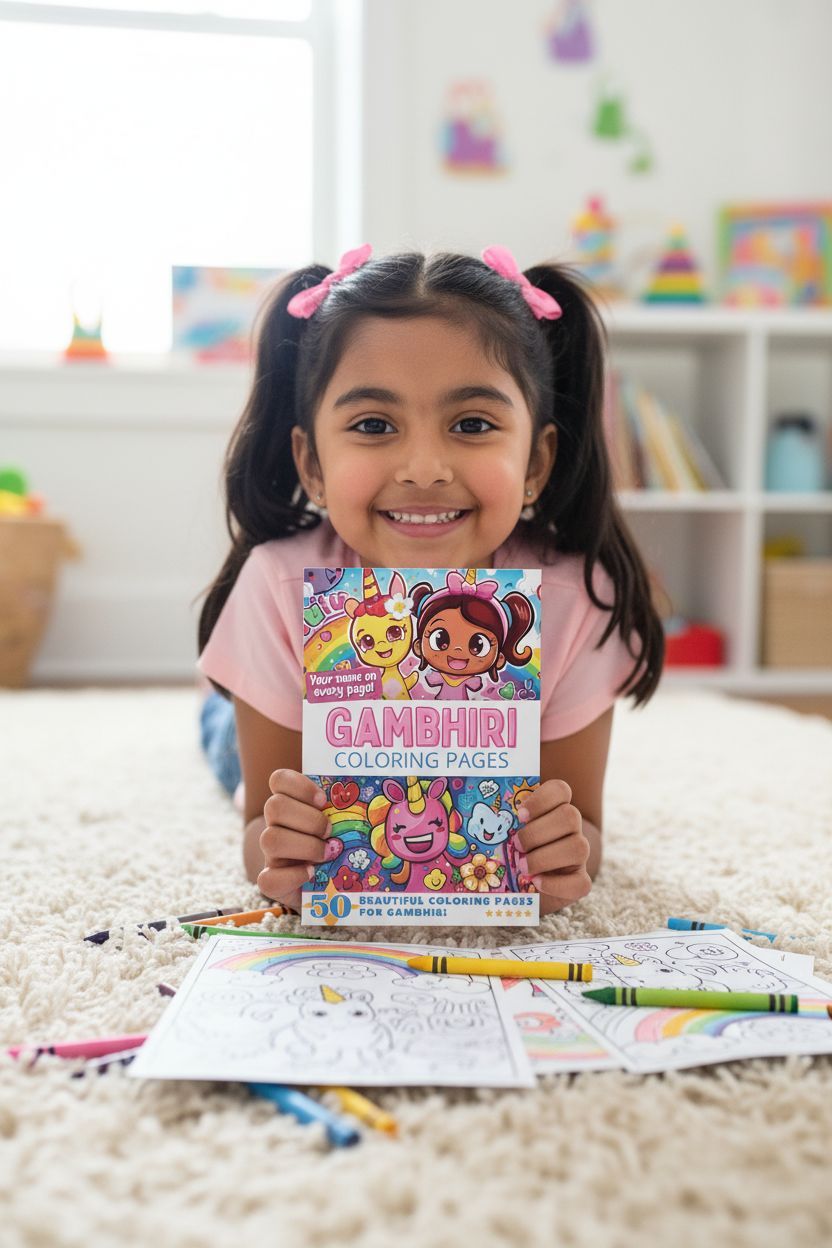 Gambhiri personal coloring pages