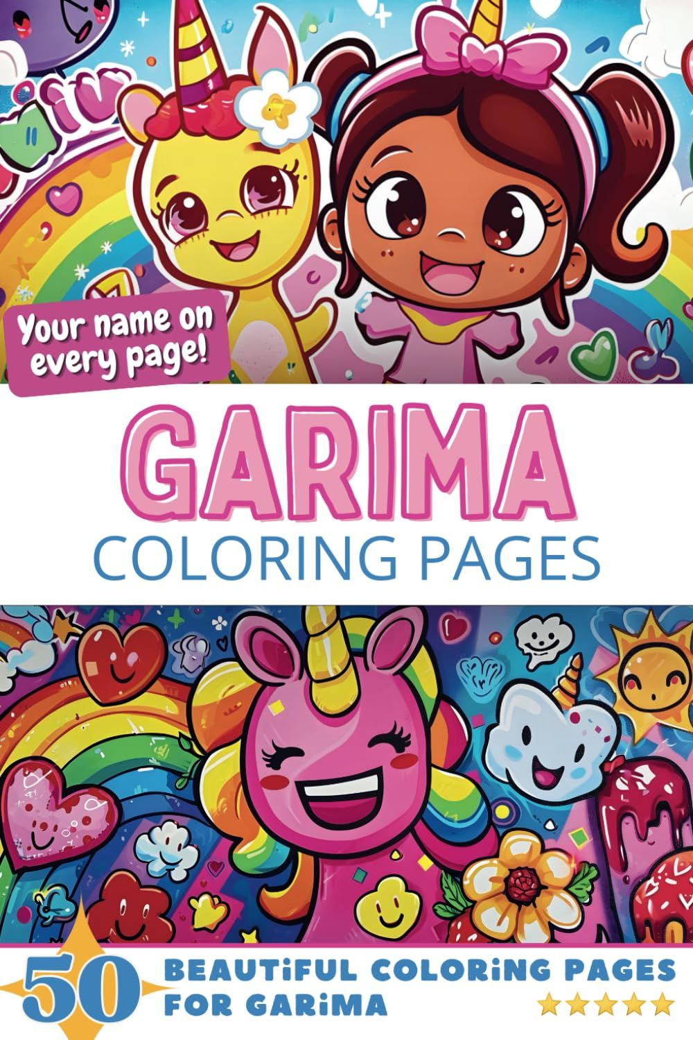 Garima Coloring Book Cover