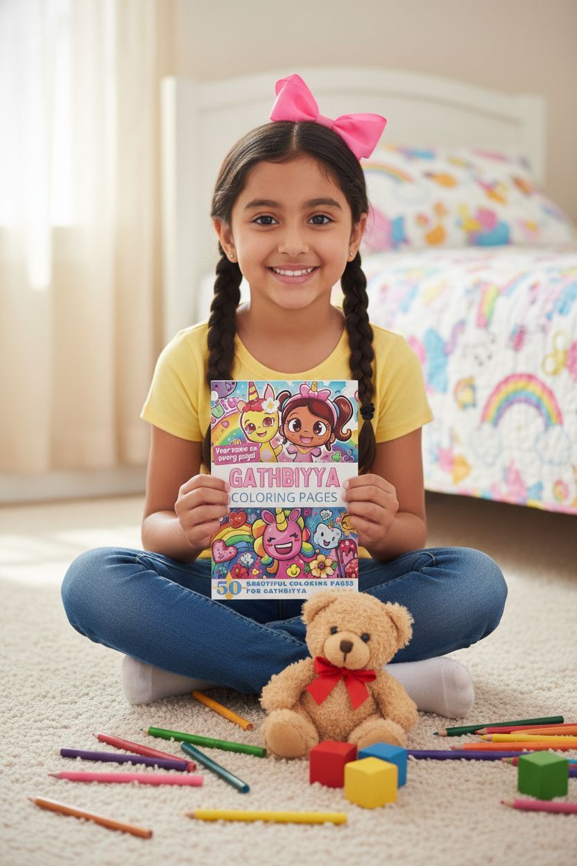 Gathbiyya personal coloring pages