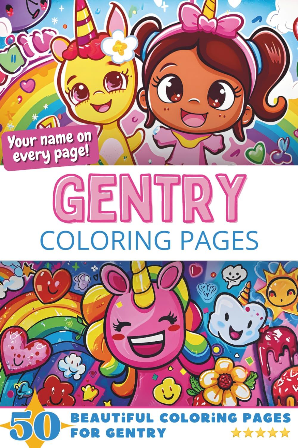 Gentry Coloring Book Cover