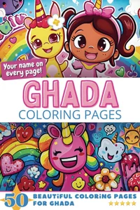 Ghada Coloring Book Cover