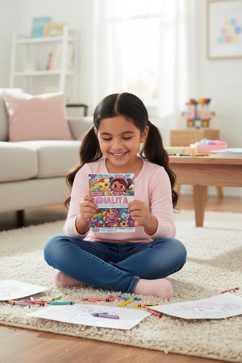 Ghaliya personal coloring pages