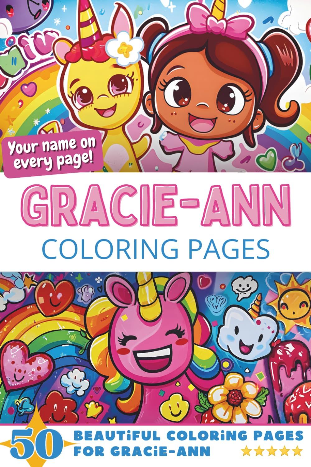 Gracie-Ann Coloring Pages Cover
