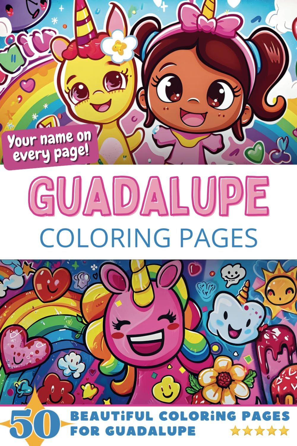 Guadalupe Coloring Book Cover