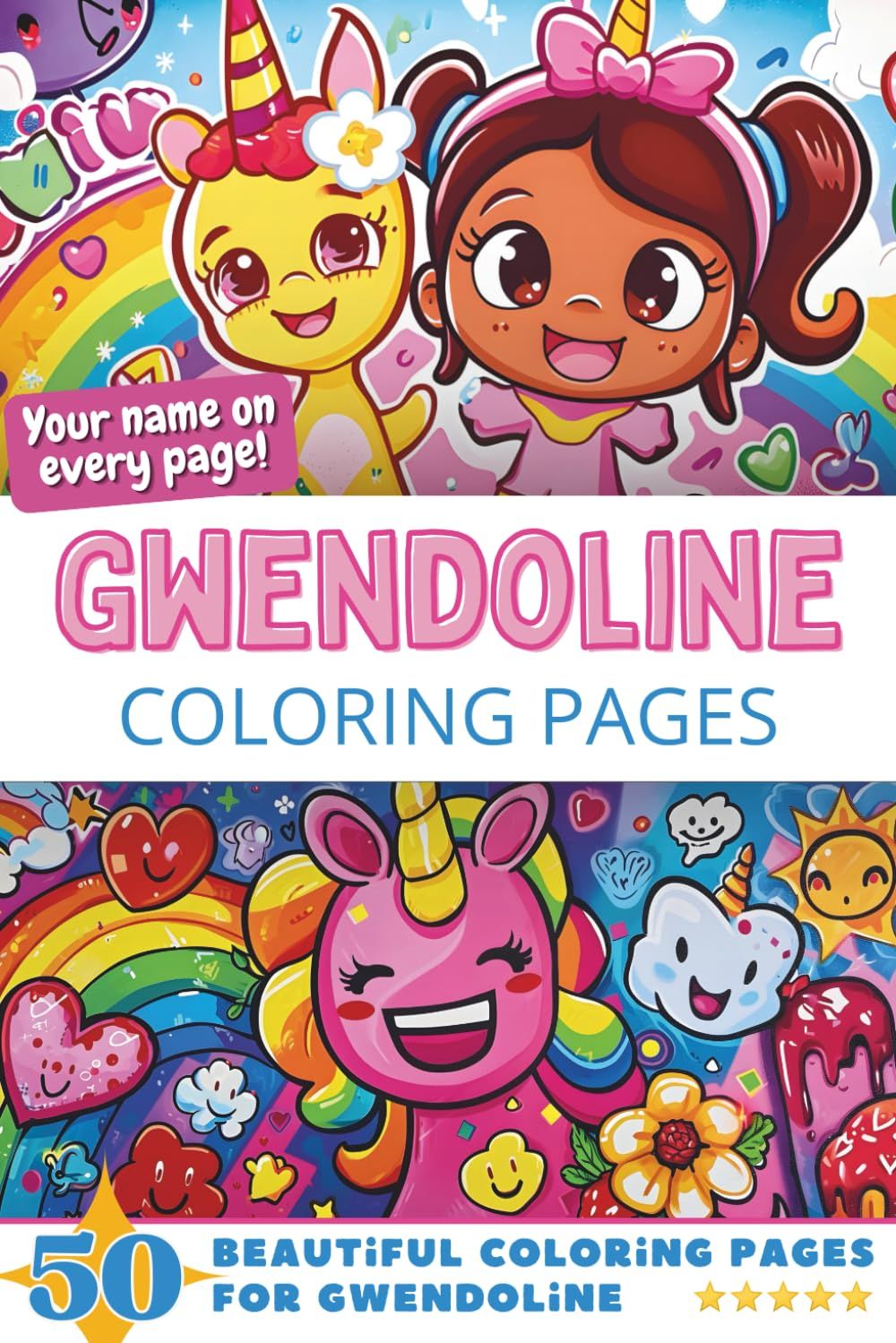 Gwendoline Coloring Pages Cover