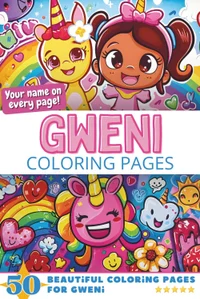 Gweni Coloring Book Cover