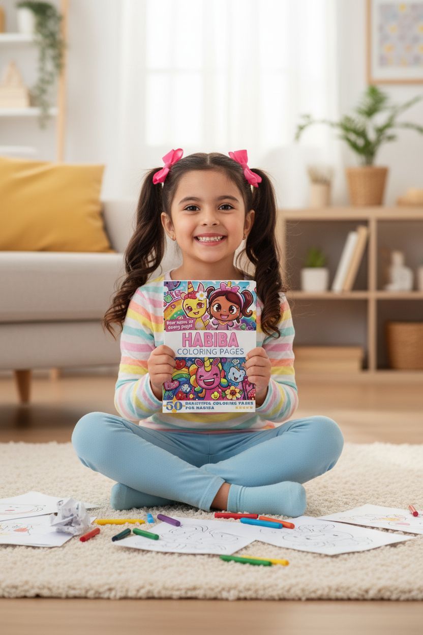 Habiba personal coloring pages