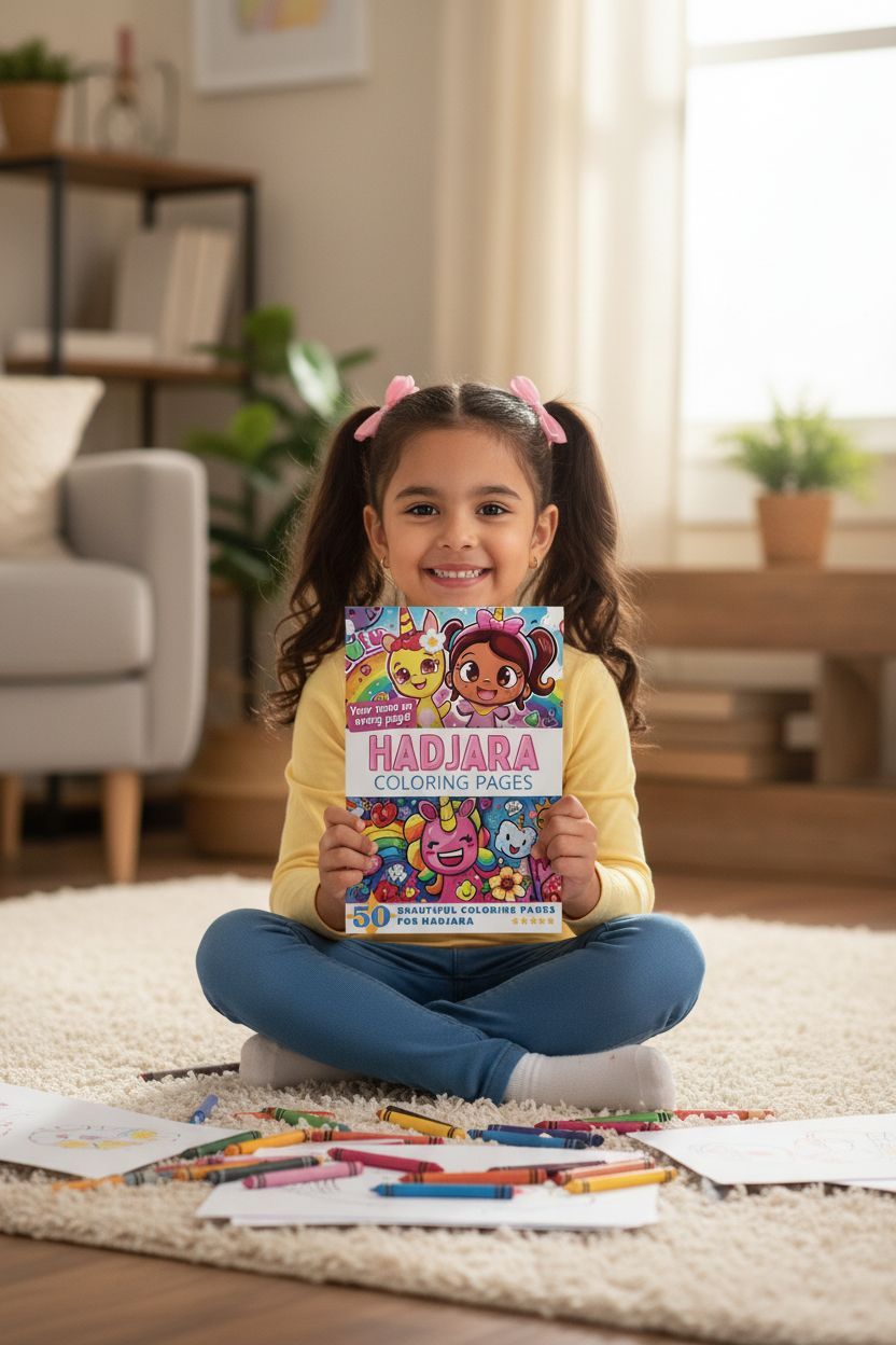 Hadjara personal coloring pages