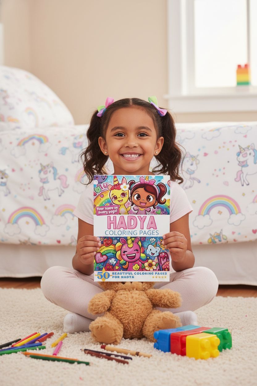 Hadya personal coloring pages