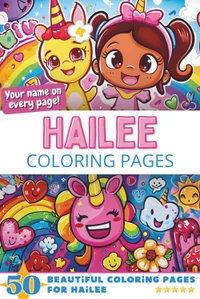 Hailee Coloring Book Cover