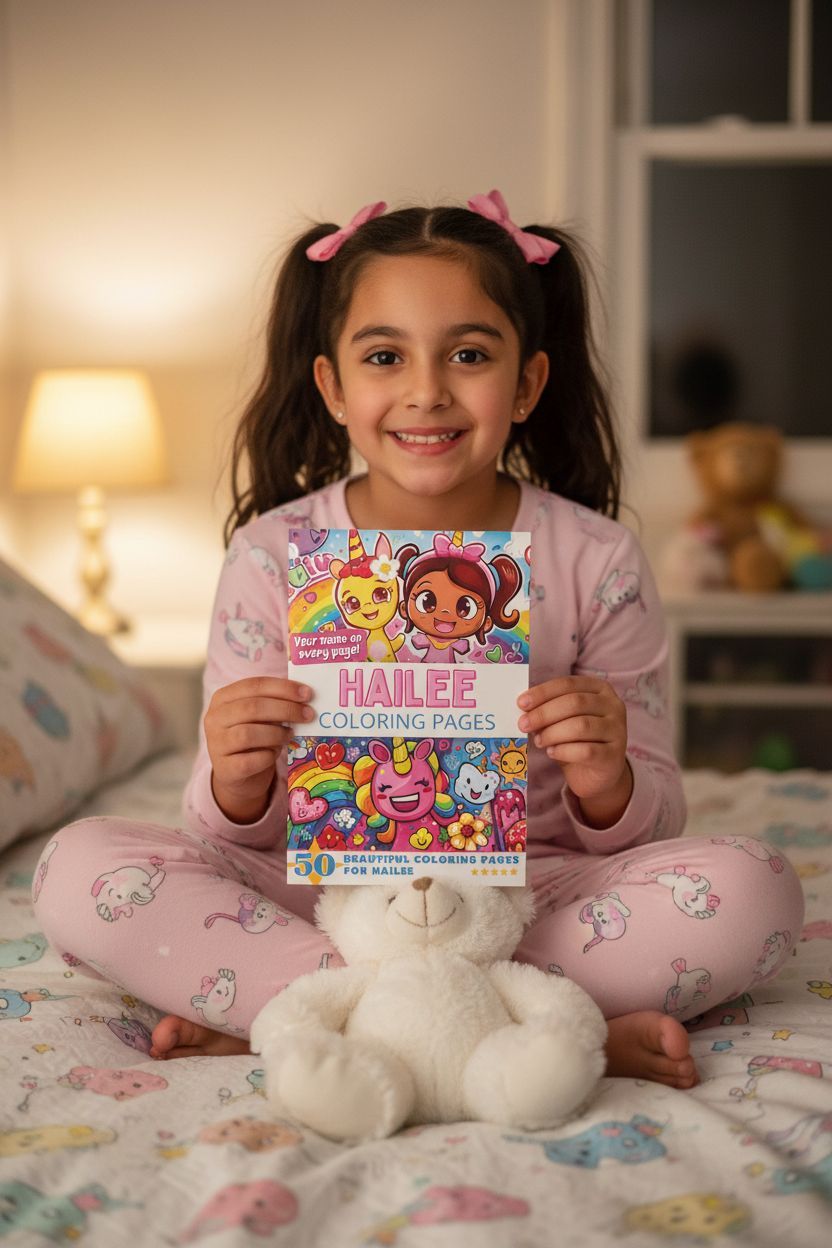 Hailee personal coloring pages